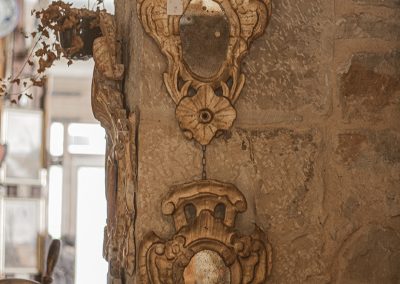 Espejos y cornucopias antiguas