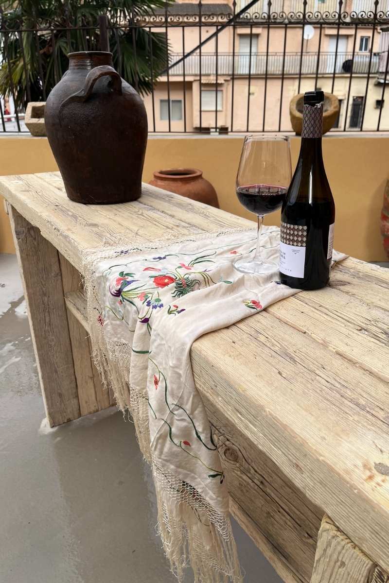Mesa restaurada